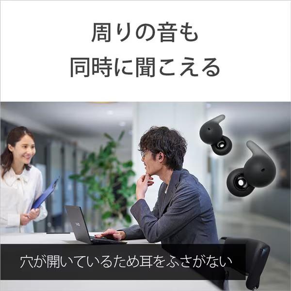 Sony イヤホン LinkBuds Open 完全ワイヤレス Bluetooth マイク対応