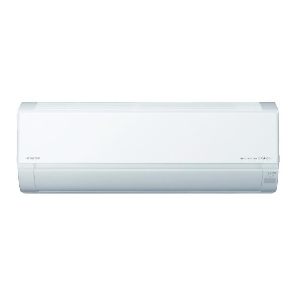 ☆中古￥38,800！HITACHI　6畳用2.2kwルームエアコン　家電　RAS-WM22ME1(W)型　【BB065】 HITACHI エアコン白くまくん[Dシリーズ][6畳用/2.2KW/凍結洗浄] RAS