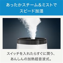 ティファール 加熱超音波式加湿器 スチーム アンド ミスト【加湿量
