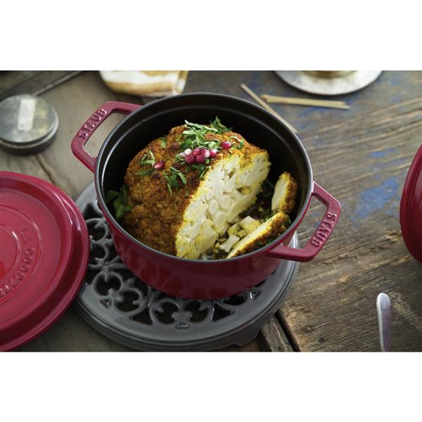 ストウブ鍋　ピコ・ココット 20 cm チェリー　鋳鉄 STAUB ピコ・ココット 20cm[チェリー/鋳物ホーロー鍋] 40509-820-0