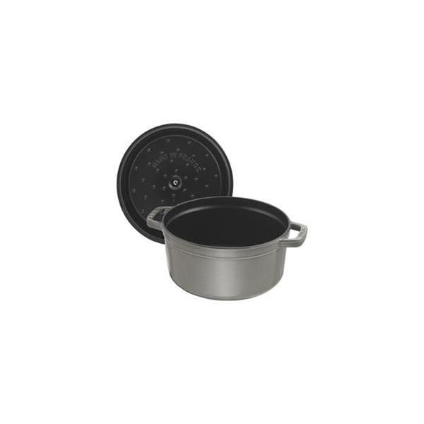 STAUB ピコ・ココット 22cm[グレー/鋳物ホーロー鍋] 40509-307-0