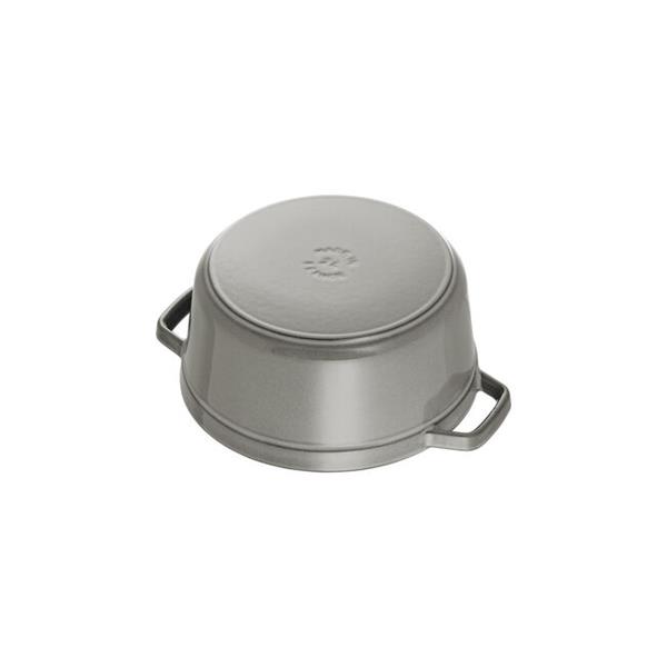 STAUB ピコ・ココット 22cm[グレー/鋳物ホーロー鍋] 40509-307-0
