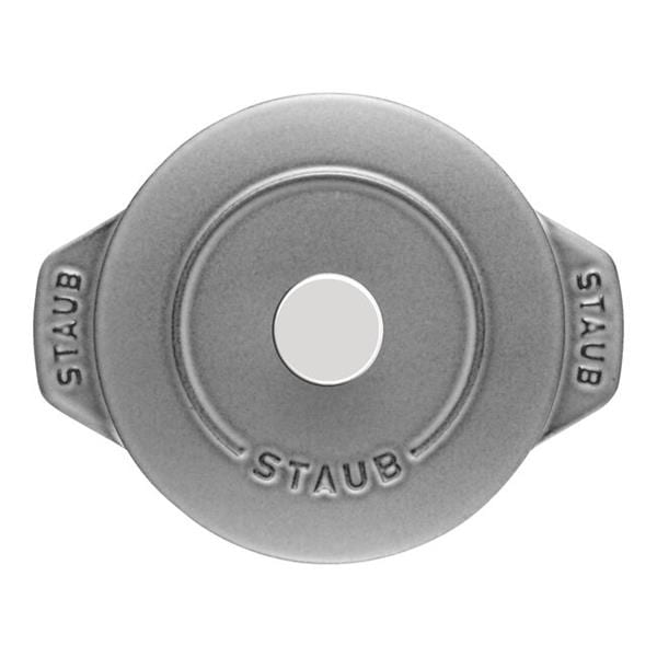 STAUB ラ・ココット de GOHAN 12cm[グレー/鋳物ホーロー鍋] 40509-702