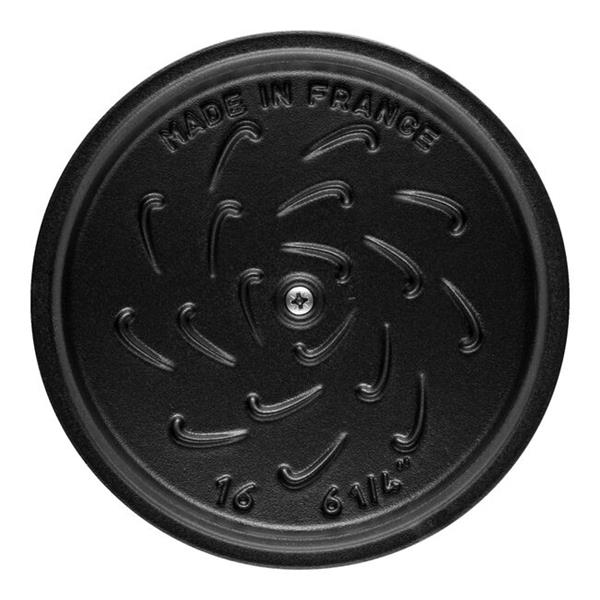 STAUB ラ・ココット de GOHAN 16cm[ブラック/鋳物ホーロー鍋