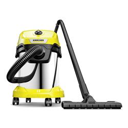 【新品・未使用・開梱品】ケルヒャー乾湿両用バキュームクリーナー WD3 乾湿両用バキュームクリーナー WD 3 S | ノジマオンライン
