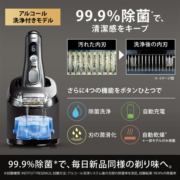 美品】 BRAUN ブラウン シリーズ9 Pro 9487cc-V 電気シェーバー