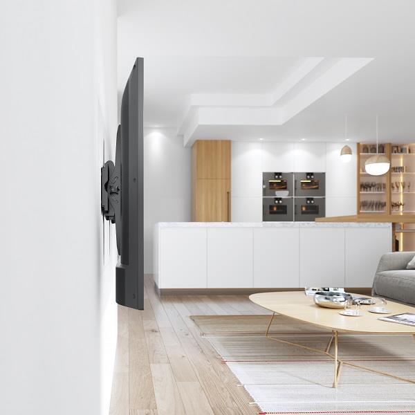 グリーンハウス 大型テレビ用壁掛け金具【37～70型用/ブラック】 GH