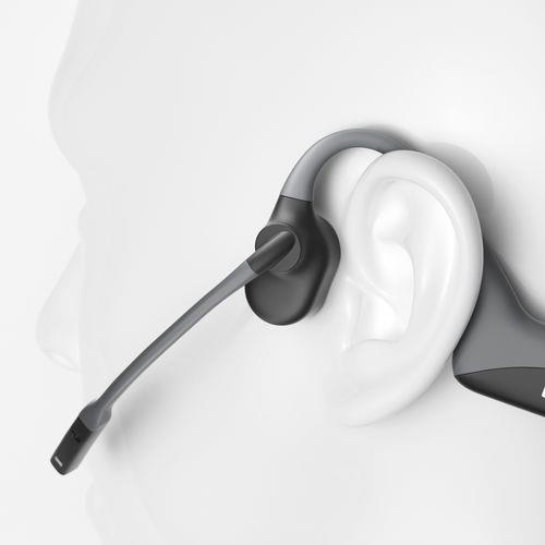 美品　AFTERSHOKZ OPENCOMM 骨伝導イヤホン ライトグレー Shokz 【ラッピング可】【即日発送】【新品】AfterShokz