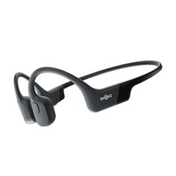 ☆未使用品☆Shokz OpenComm 骨伝導イヤホン 通話専用 急速充電 ノイズキャンセリングマイク Bluetooth リモートワーク ブラック 74779