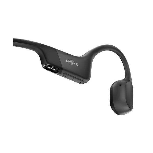 Shokz 骨伝導イヤホン OpenRun【マイク対応 / Bluetooth/ブラック