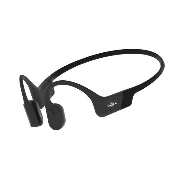 Shokz 骨伝導イヤホン OpenRun【マイク対応 / Bluetooth/ブラック