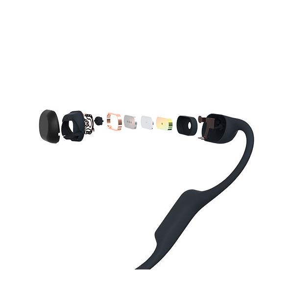 Shokz 骨伝導イヤホン OpenRun【マイク対応 / Bluetooth/ブラック