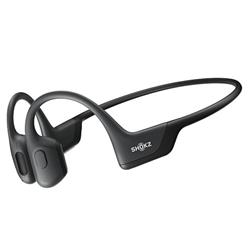 ☆未使用品☆Shokz OpenComm 骨伝導イヤホン 通話専用 急速充電 ノイズキャンセリングマイク Bluetooth リモートワーク ブラック 74776