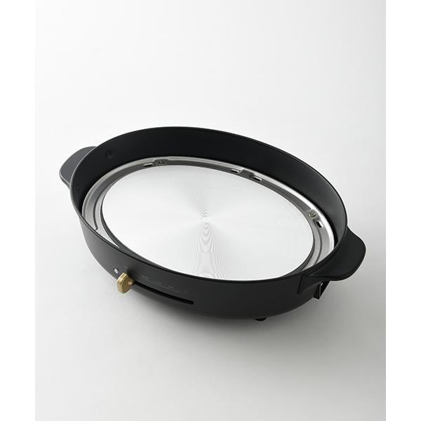 BRUNO オーバルホットプレート【平面プレート/たこ焼きプレート/深鍋