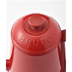 BRUNO 電気ケトル[ステンレスデイリーケトル/1.0L/自動電源オフ/レッド