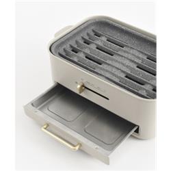 BRUNOコンパクトグリルホットプレート BOE109-GRG セラミックコート コンパクトグリルホットプレート グレージュの通販 | BRUNO online