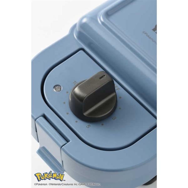 BRUNO ポケモン ホットサンドメーカー シングル ブルー[ゼニガメ
