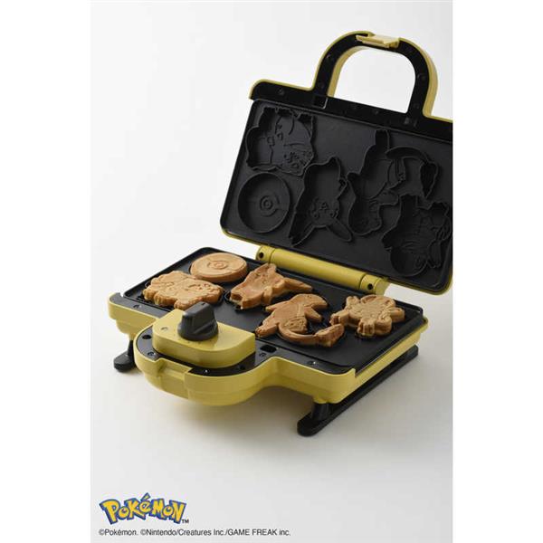 BRUNO BOE132-YE ポケモン ホットサンドメーカー ダブル