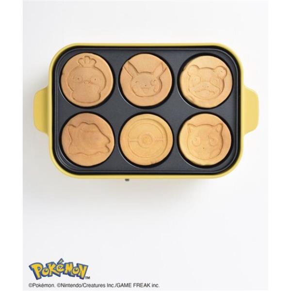 【新品未使用】BRUNO ポケモン ホットプレート BOE118-YE BRUNO ブルーノ コンパクトホットプレート鍋セット ポケモン