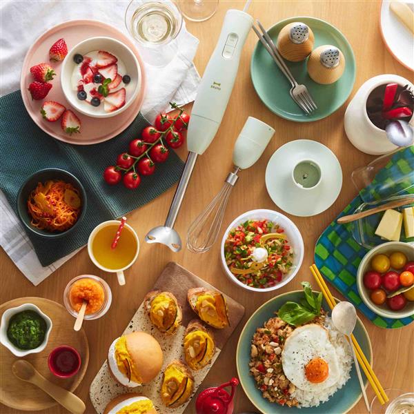 BRUNO マルチスティックブレンダー2[1台5役/ピンク] BOE140-PK