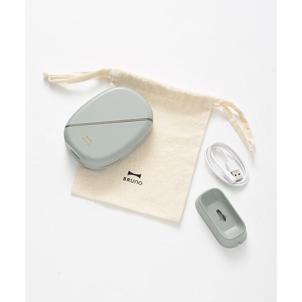 BRUNO 温冷EMSフェイシャルリフト[イオン導入モード/自動停止機能