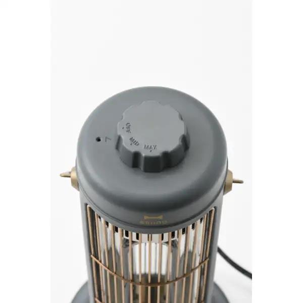 BRUNO カーボンヒーター 軽量 コンパクト 600W チャコールグレー