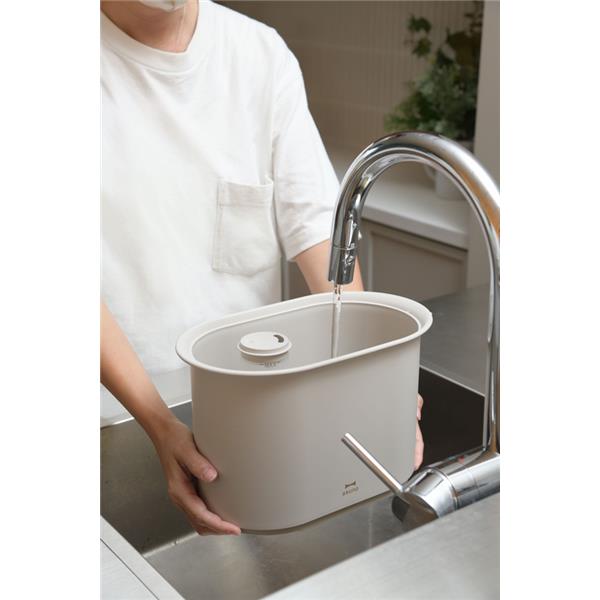 BRUNO ハイブリッド加湿器 上部給水 4.7Lタンク チャコールグレー