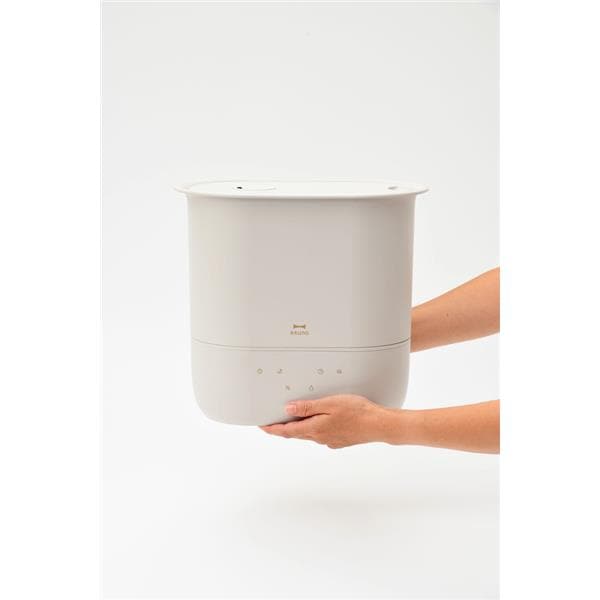 BRUNO ハイブリッド加湿器 上部給水 4.7Lタンク チャコールグレー