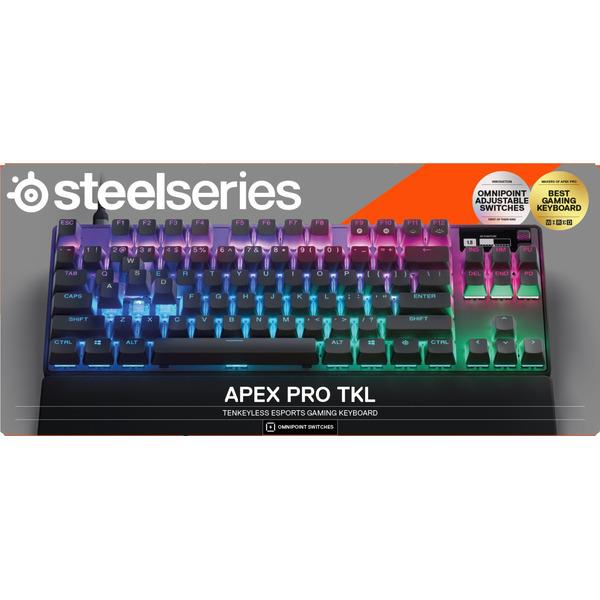 SteelSeries 64856J ゲーミングキーボード Apex Pro TKL (2023) US(RE) テンキーレス 英語配列 |  ノジマオンライン