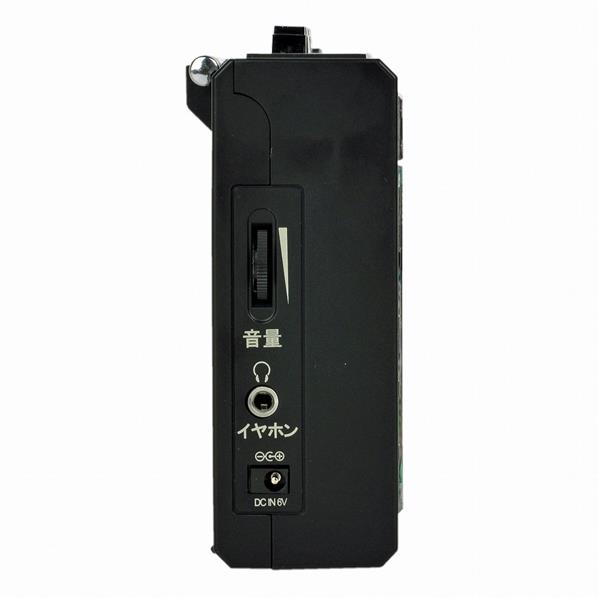 WINTECH SCT-R227K MicroSD/USB録音対応モノラルラジカセ【AM/FM
