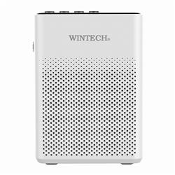 WINTECH ポータブルハンズフリー拡声器【音声出力4W/有線ハンズ