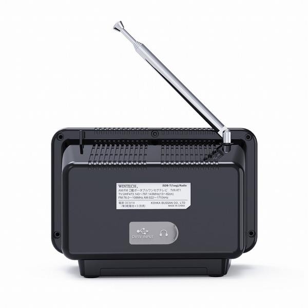 お話し中です　テレビ WINTECH レトロデザインワンセグテレビ 2.8インチ液晶画面 AM/FM