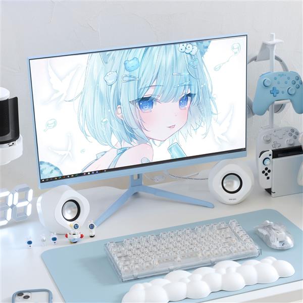 人気が高い Pixio PX248WAVEB-O 23.8 ゲーミングモニター Blue Wave PX248 ディスプレイ・モニター本体