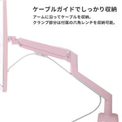 Pixio PSW1D デュアルモニターアーム　ミントグリーン PSW1DMT モニターアーム デュアル / ミントグリーン | Pixio