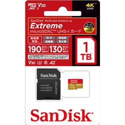 Sandisk SDSQXAV-1T00-JN3MD サンディスク エクストリーム microSDXC UHS-Iカード 1TB | ノジマオンライン