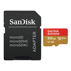 SanDisk サンディスク エクストリーム microSDXC UHS-Iカード 512GB