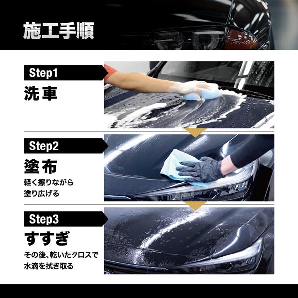 車 V*H様 コンパウンドセット10本虫取り剤1本ウォータスポット