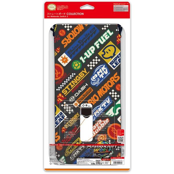 Switch2】 ストレートポーチ COLLECTION for Nintendo Switch 2 マリオ