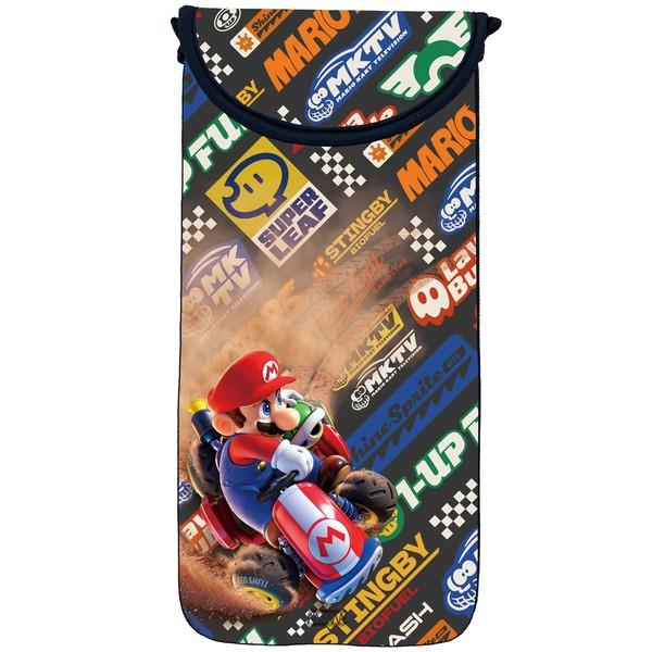 Switch2】 ストレートポーチ COLLECTION for Nintendo Switch 2 マリオ