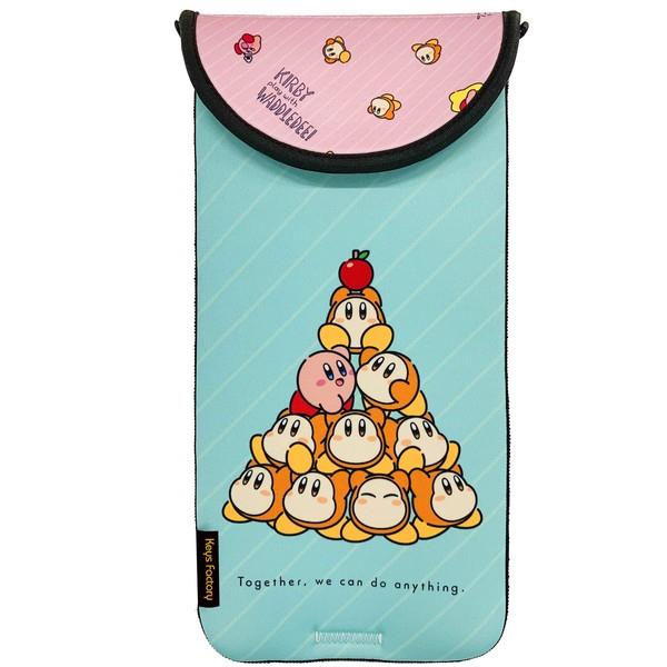 Switch2】 カービィ play with ワドルディ ストレートポーチ for