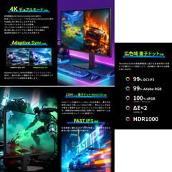 TitanArmy 32型4K UHD HDR1000対応ゲーミングモニター P326MV-MAX