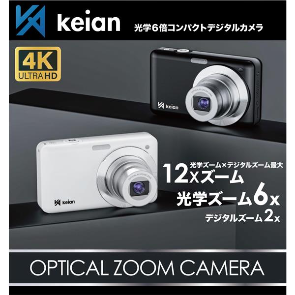 恵安 コンパクトデジタルカメラ 6400万画素高感度CMOSセンサー搭載