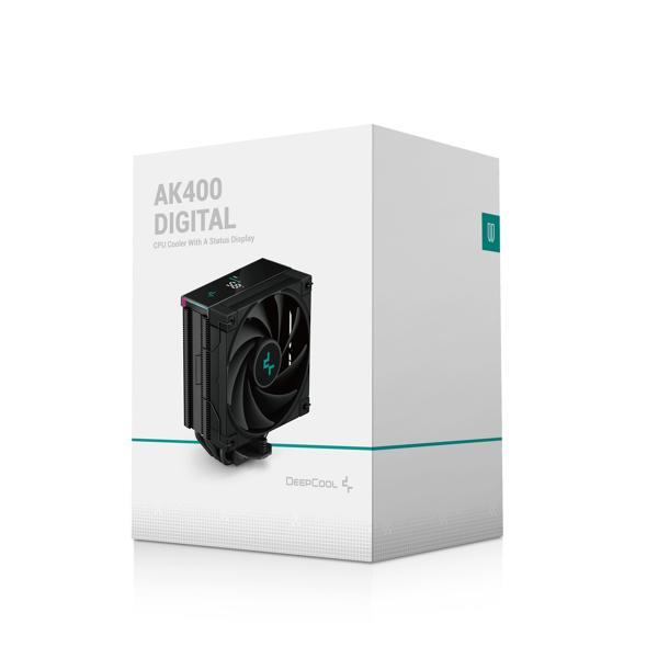 Deepcool R-AK400-BKADMN-G CPUクーラー AK400 DIGITAL | ノジマ