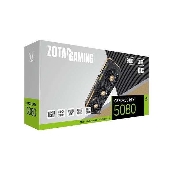 ZOTAC グラフィックボード ZOTAC GAMING GeForce RTX 5080 SOLID CORE