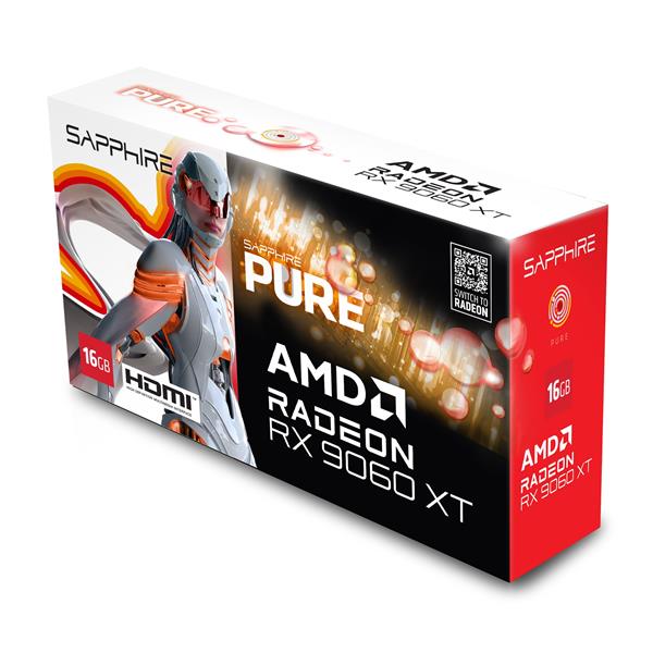 Sapphire グラフィックボード SAPPHIRE PURE Radeon RX 9060 XT GAMING