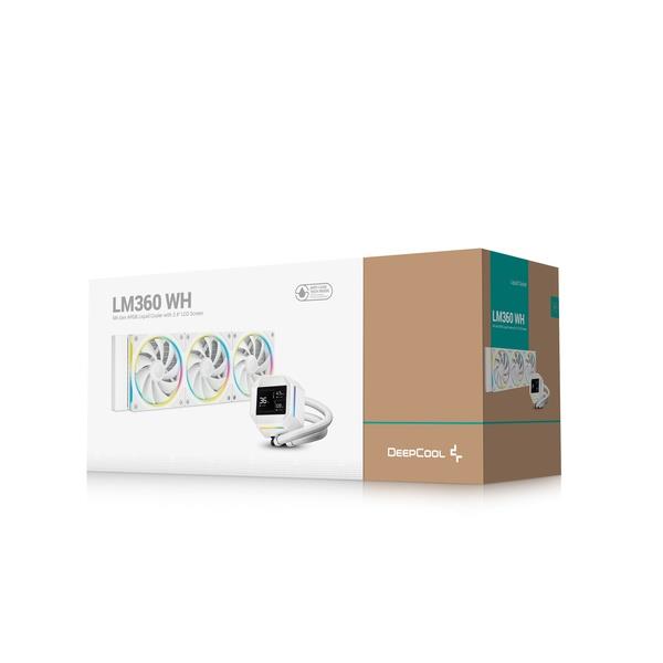 Deepcool CPUクーラー LM360 WH R-LM360-WHDMMC-1 | ノジマ