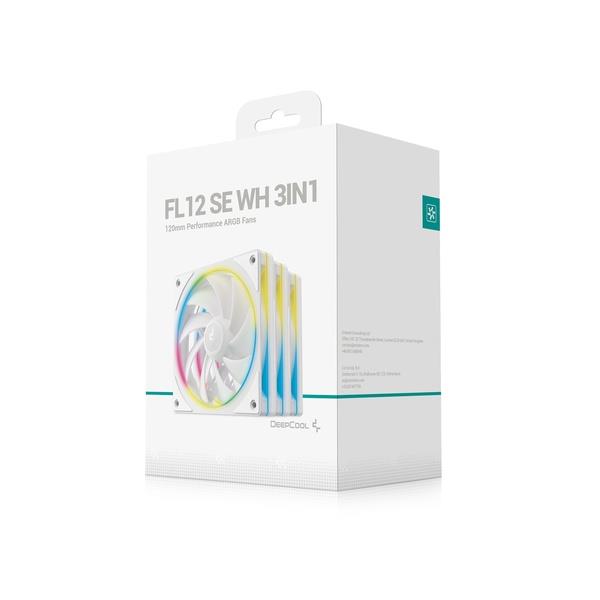 Deepcool ケースファン FL12 SE WH 3IN1 R-FL12SE-WHAPN3-G | ノジマ