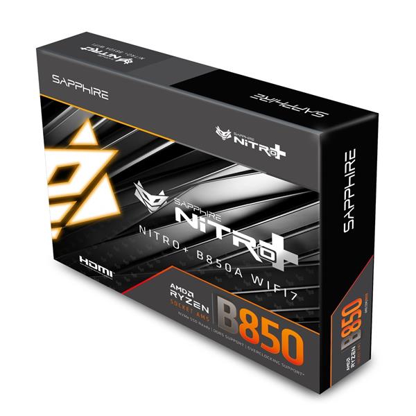 Sapphire マザーボード SAPPHIRE NITRO+ B850A WIFI7 52123-03-40G