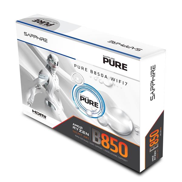 Sapphire マザーボード SAPPHIRE PURE B850A WIFI7 52123-11-40G