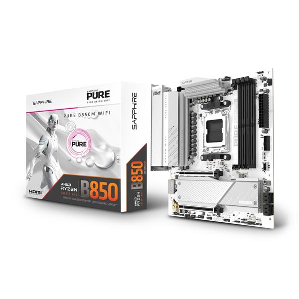 Sapphire マザーボード SAPPHIRE PURE B850M WIFI 52123-02-40G